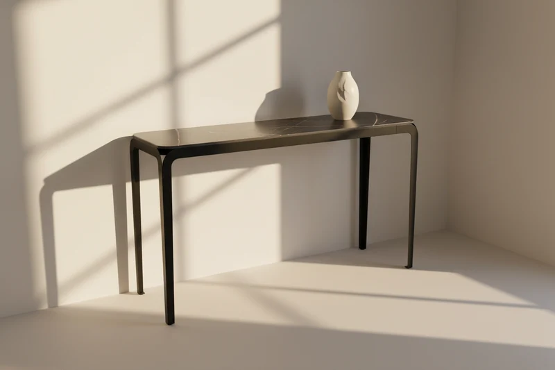 Console d'entrée céramique marbre – Sumatra