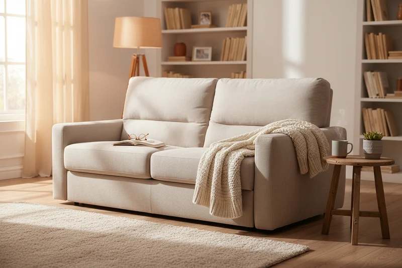 Canapé convertible rapido beige - Rita