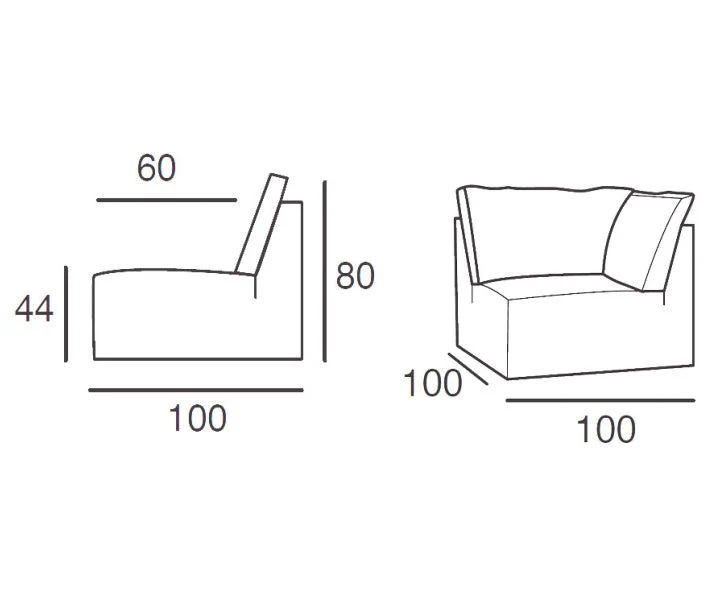 Canapé Modulable Albi - Home Spirit