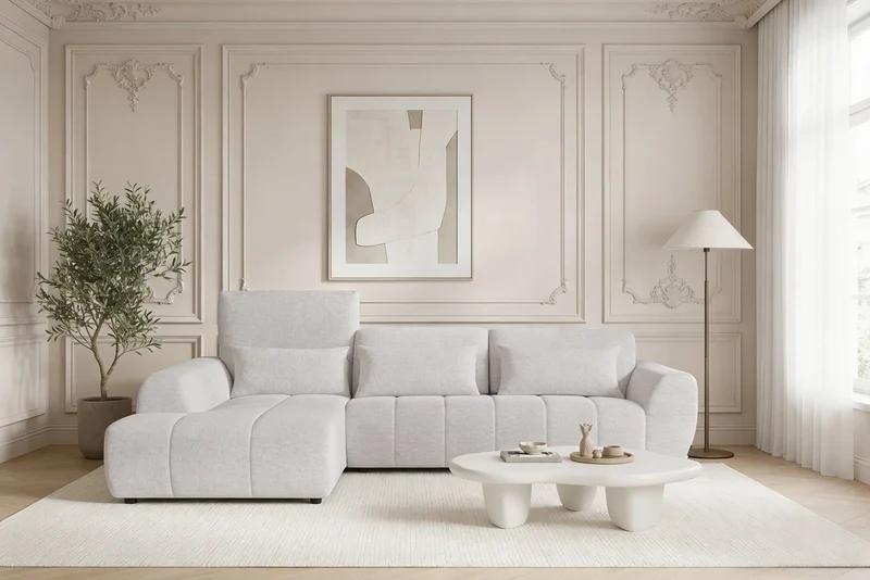 Canapé d'angle de Salon RAVENA - 295 x 190 cm