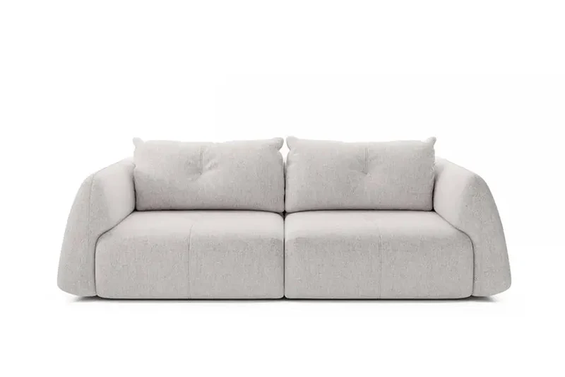 Canapé Droit Convertible avec Assise Électrique CAMARO - 254 x 115 cm
