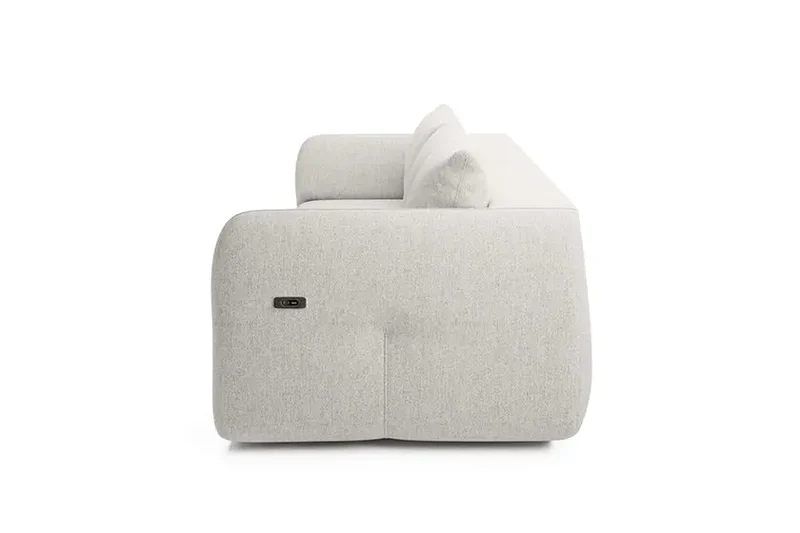 Canapé Droit Convertible avec Assise Électrique CAMARO - 254 x 115 cm