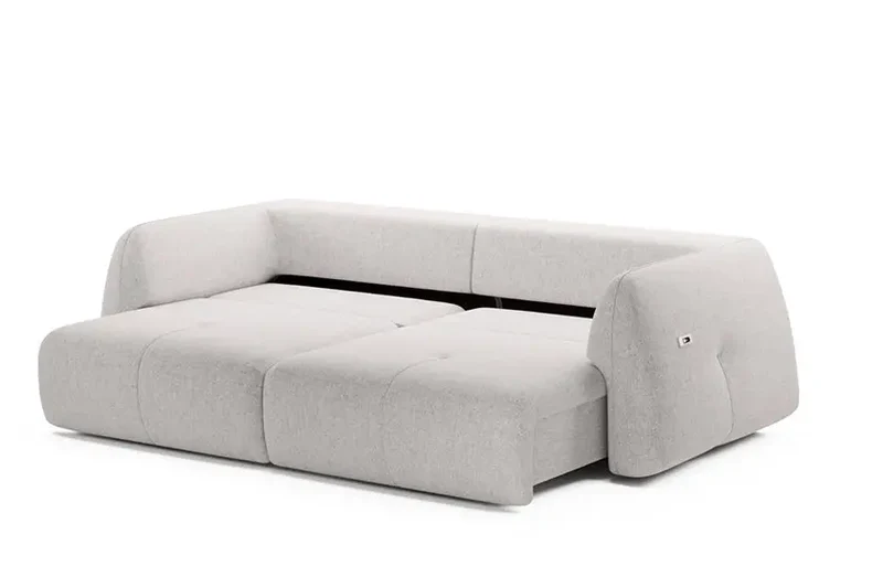 Canapé Droit Convertible avec Assise Électrique CAMARO - 254 x 115 cm