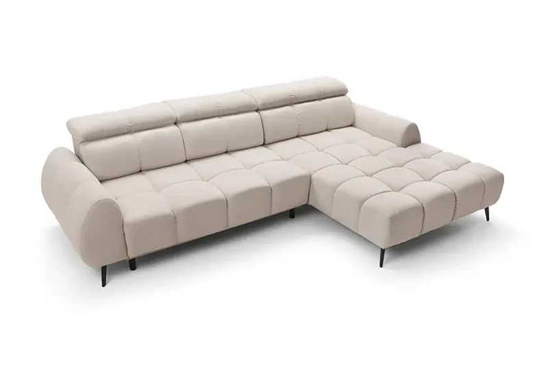 Canapé d'angle avec Assise Électrique PINA - 295 x 236 cm