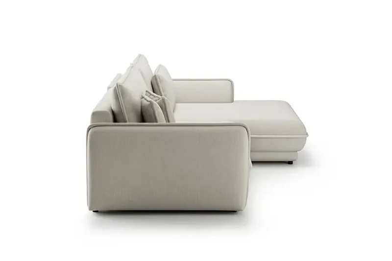 Canapé d'angle avec Coffre de Rangement MOJITAS - 267 x 214 cm