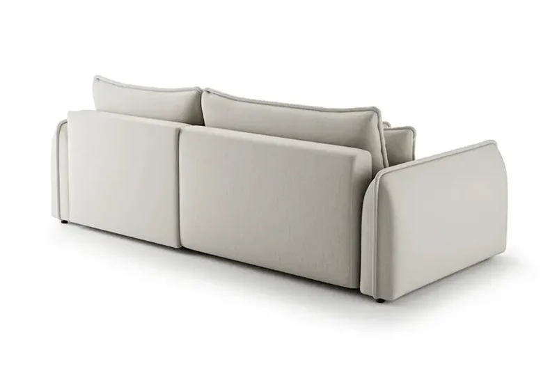 Canapé d'angle avec Coffre de Rangement MOJITAS - 267 x 214 cm