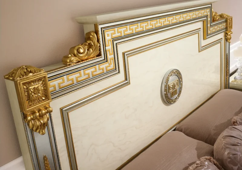 Chambre complète italienne armoire 4 portes - Liberty