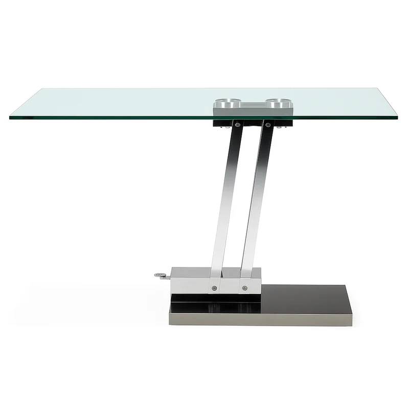 Table basse relevable en verre - Bea