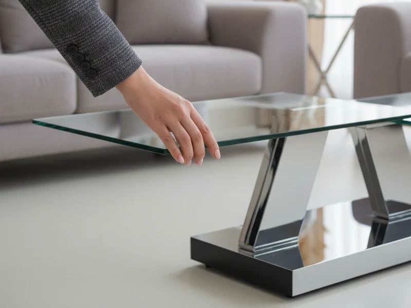 Table basse pivotante rectangulaire - Clara