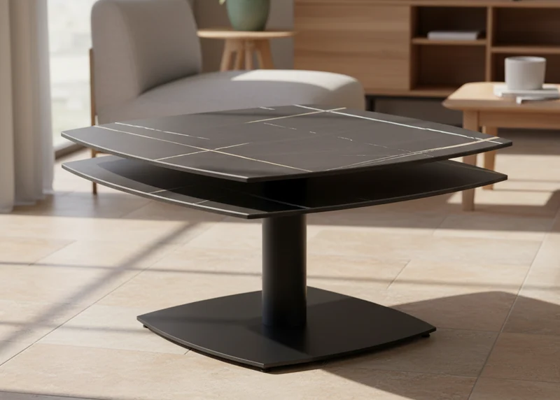 Table basse céramique pivotante - Theresa