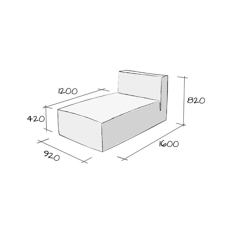 Canapé modulable Asato