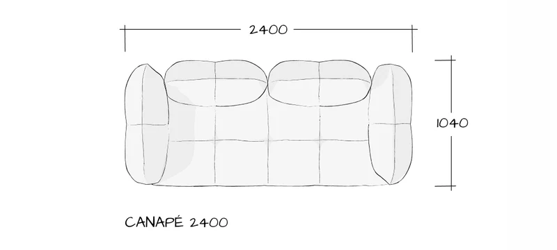 Canapé Sawa