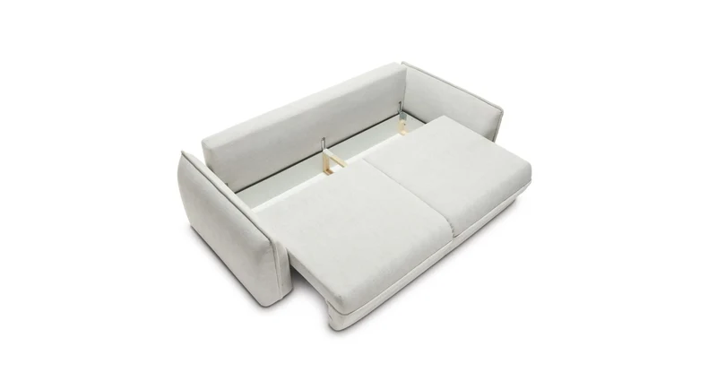 Canapé droit convertible avec rangement MOJITAS 3FBA - 253 x 120cm