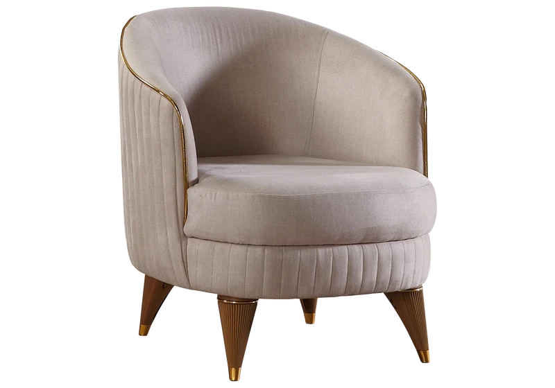 Ensemble canapés 3+2+1 beige avec lit et coffre – ZEBRA