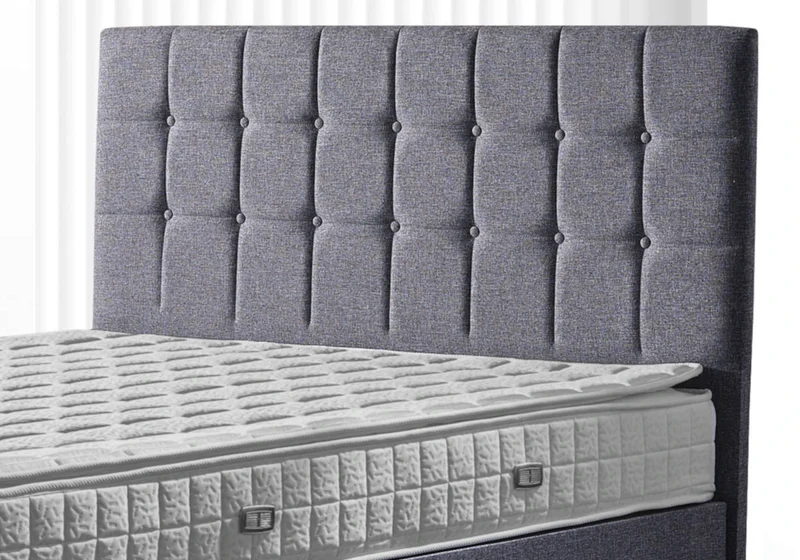 Lit coffre rangement avec tête de lit design – STAR