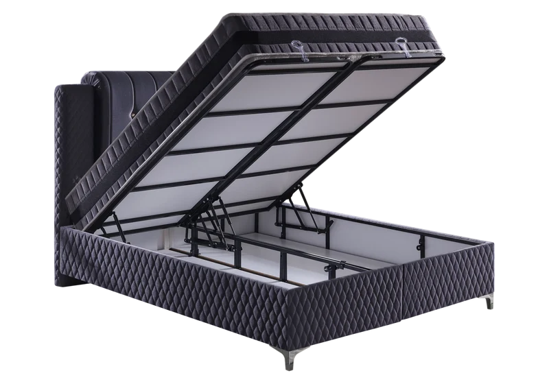 Matelas ferme aération velours 29 cm - HERO