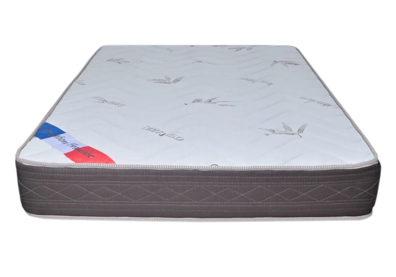 Matelas mousse bambou confort 25 cm - Zenya