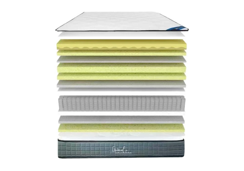 Matelas hybride ressorts ensachés mousse 25 cm - Concorde