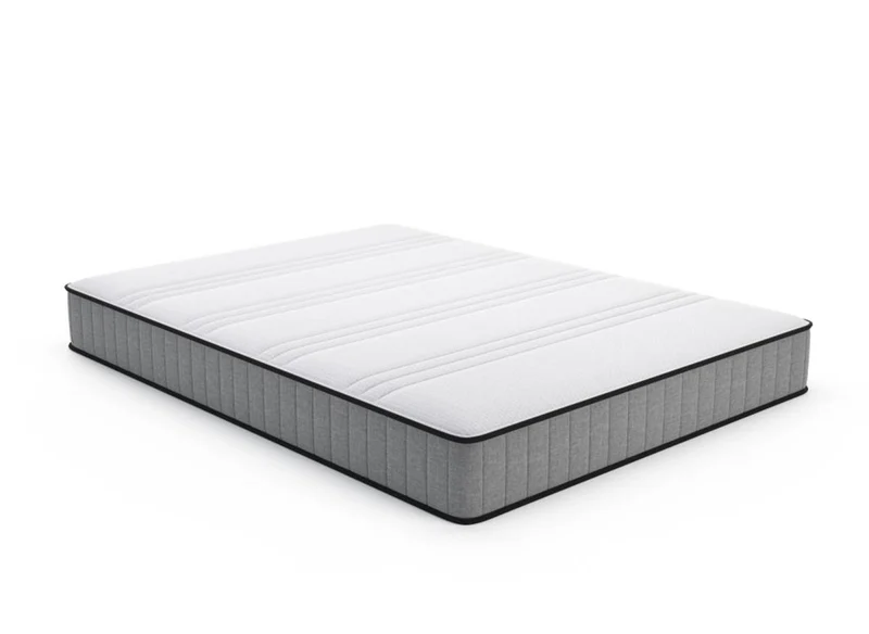 Ensemble 180x200 sommier tapissier + Matelas mousse ferme 20 cm - AWAN