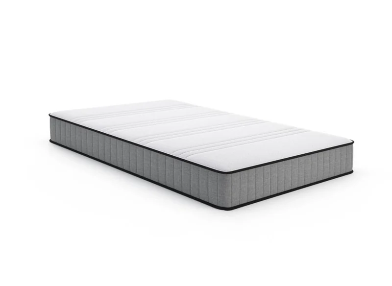 Ensemble 140x190 sommier tapissier & Matelas mousse ferme 15 cm - WOLK