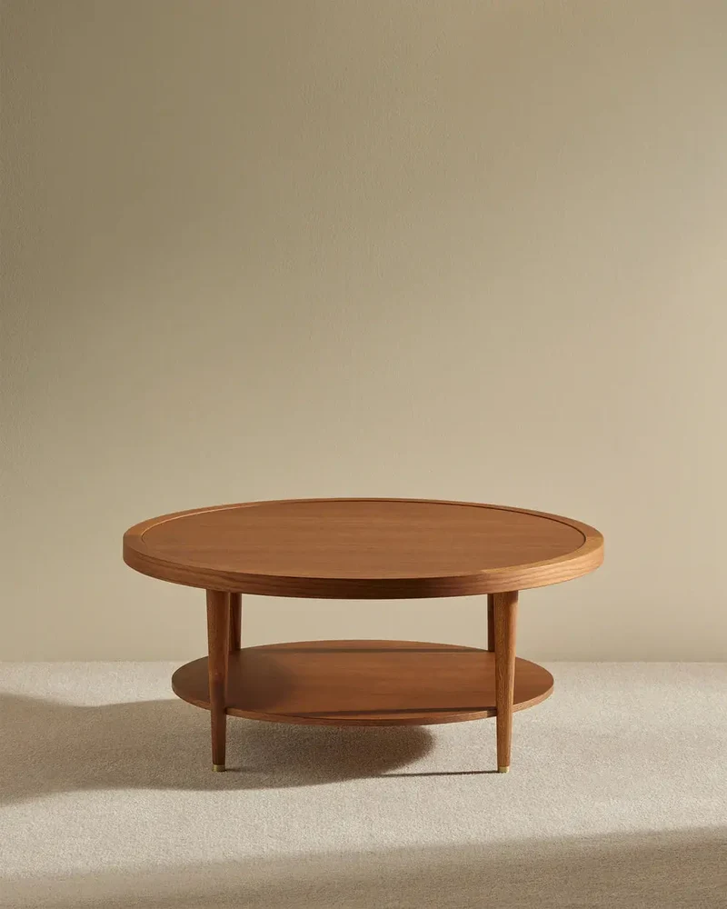 Table Basse Ronde Puzzle
