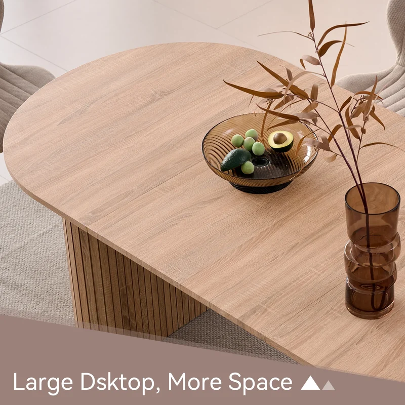 Table de salle à manger Prudence — bois, design contemporain