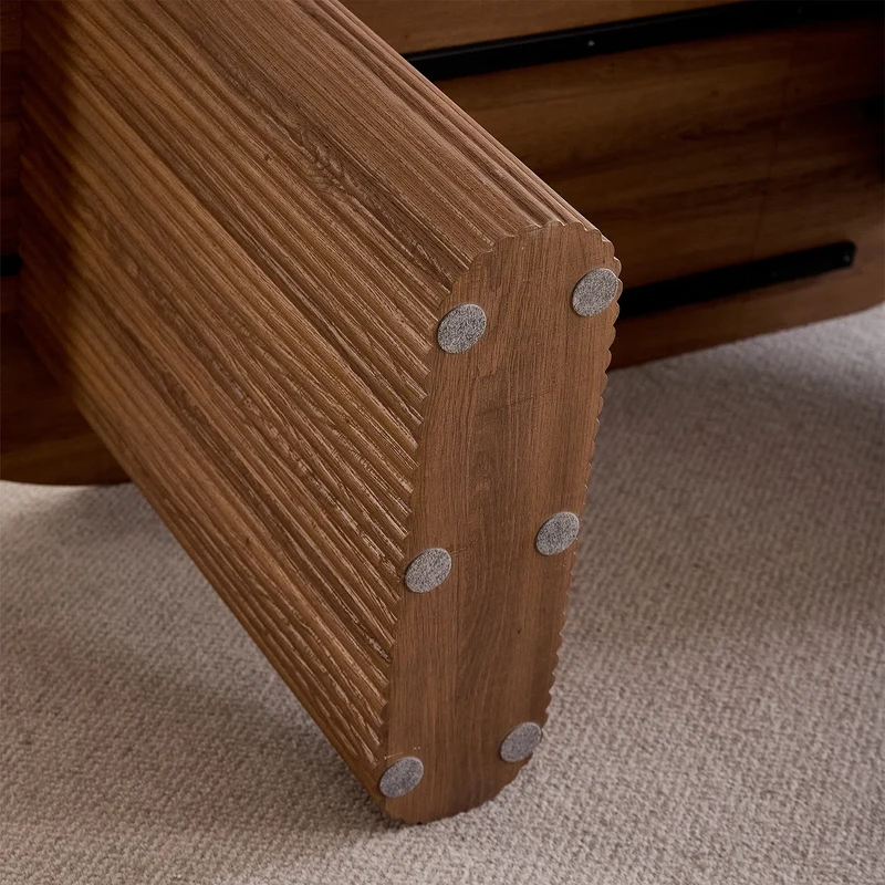 Table de salle à manger Prudence — bois, design contemporain