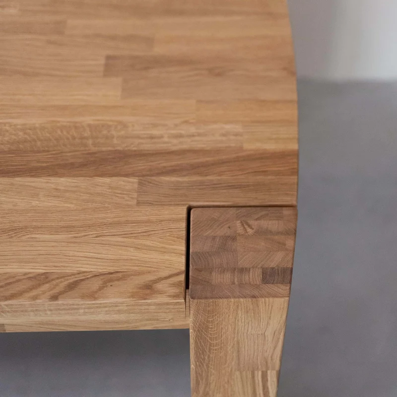 Table basse en chêne massif BALDER | NordicStory
