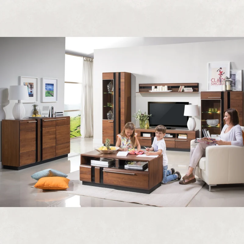 Meuble TV en chêne PORTI 25 | LoftStory