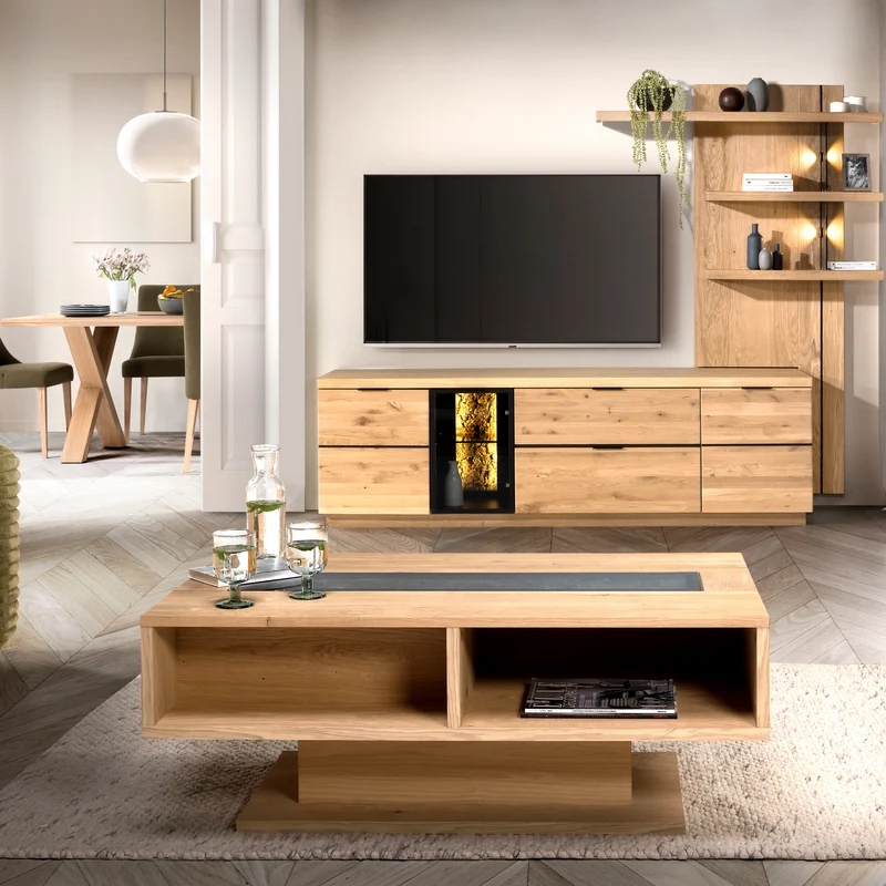 Meuble TV en chêne NAPOLI 31 | LoftStory