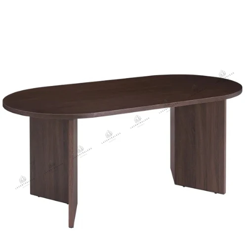 Table à manger - Effet Noyer - Page