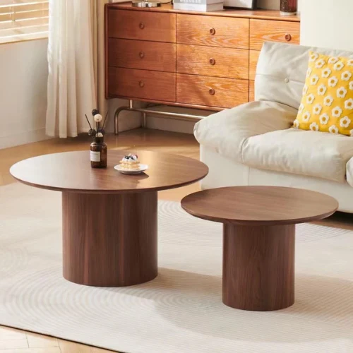 Table basse gigogne – Effet noyer - Pila