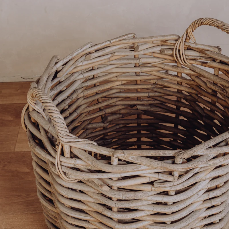 Panier en osier XXL