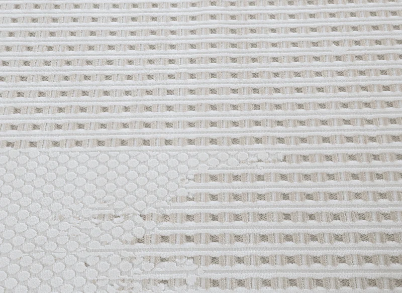 Tapis gris à motifs graphique 200 x 290 cm SIRMA