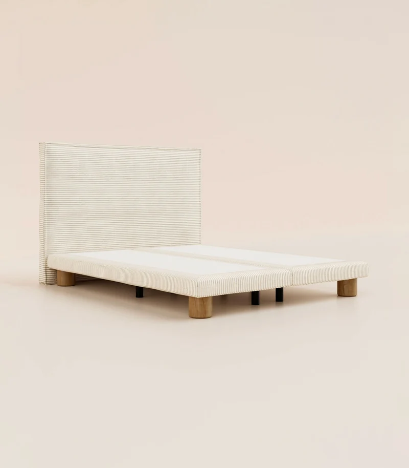 Lit Grand Ours - Velours Sahara