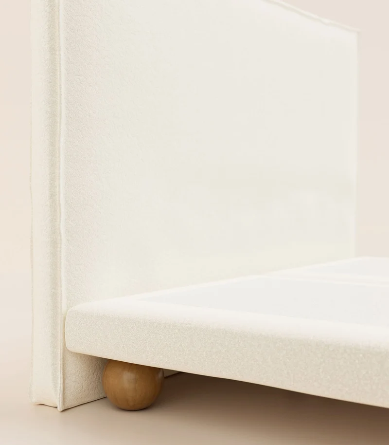 Lit Grand Ours – Bouclette Ivoire