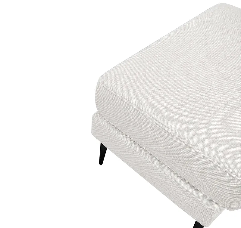 Pouf MIKAEL Tissu tramé