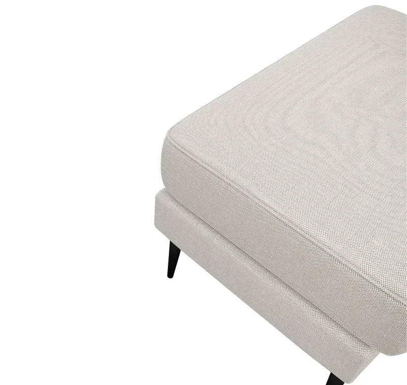 Pouf MIKAEL Tissu tramé
