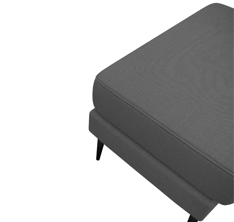 Pouf MIKAEL Tissu tramé