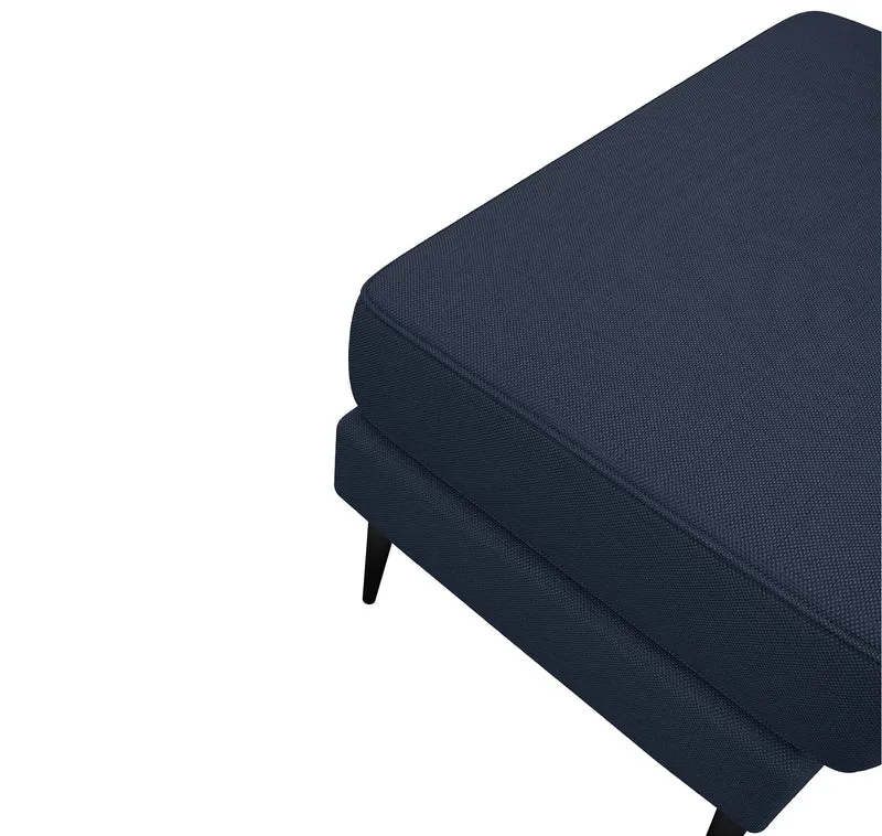Pouf MIKAEL Tissu tramé