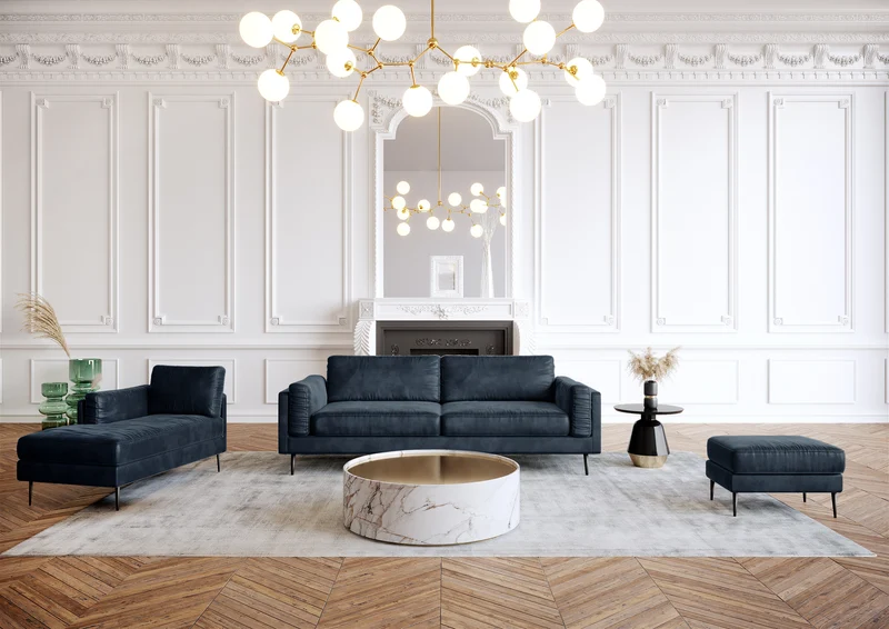 Pouf MIKAEL Velours