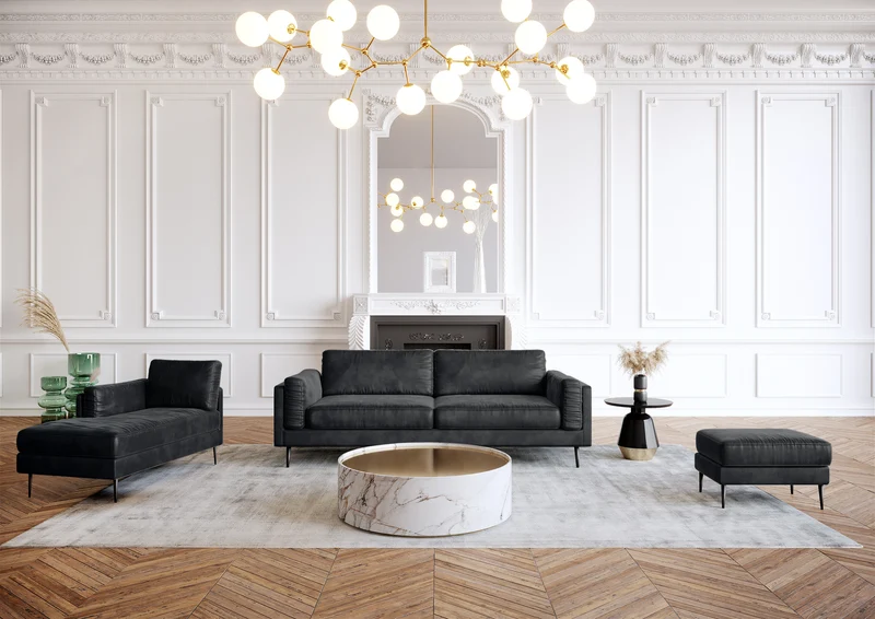 Pouf MIKAEL Velours