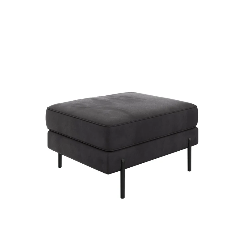 Pouf JUSTIN Vintage vieilli