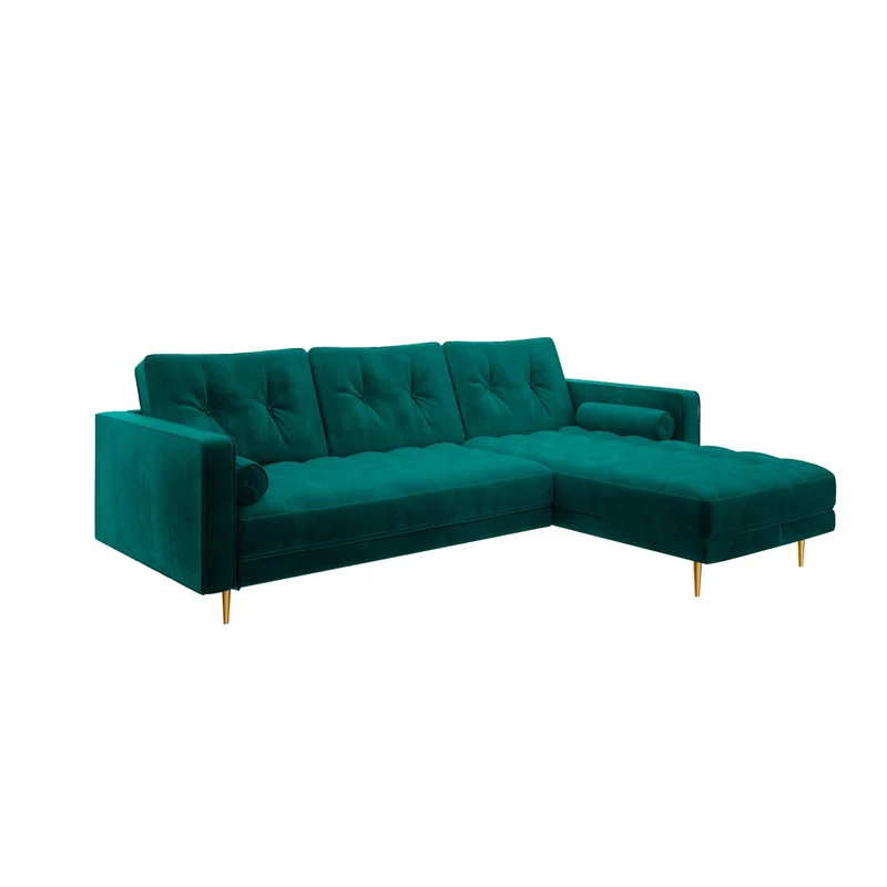 Canapé grand angle droit JOSEF Velours