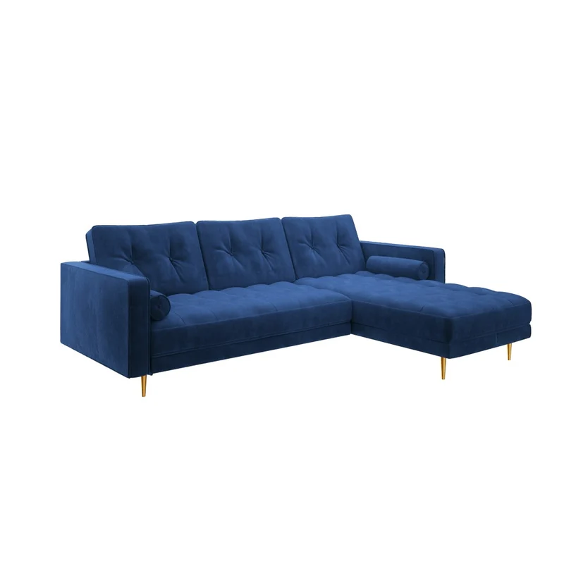 Canapé grand angle droit JOSEF Velours