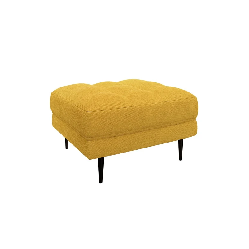 Pouf JOSEF Tissu tramé