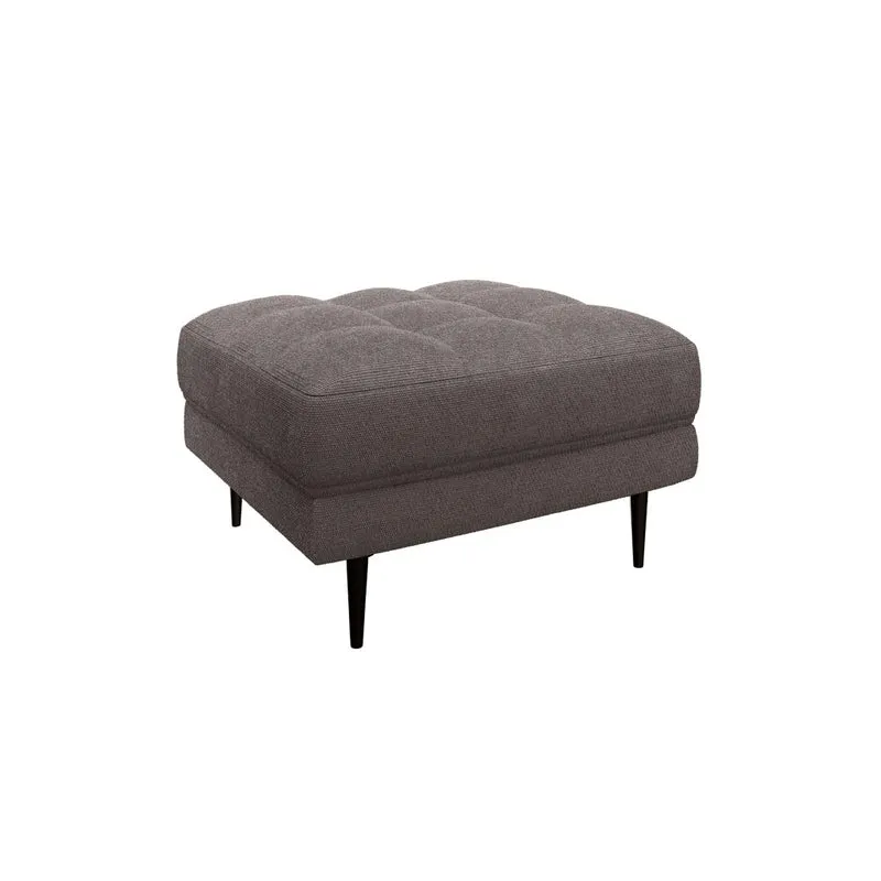 Pouf JOSEF Tissu tramé