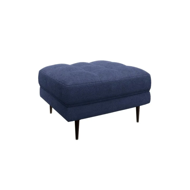 Pouf JOSEF Tissu tramé