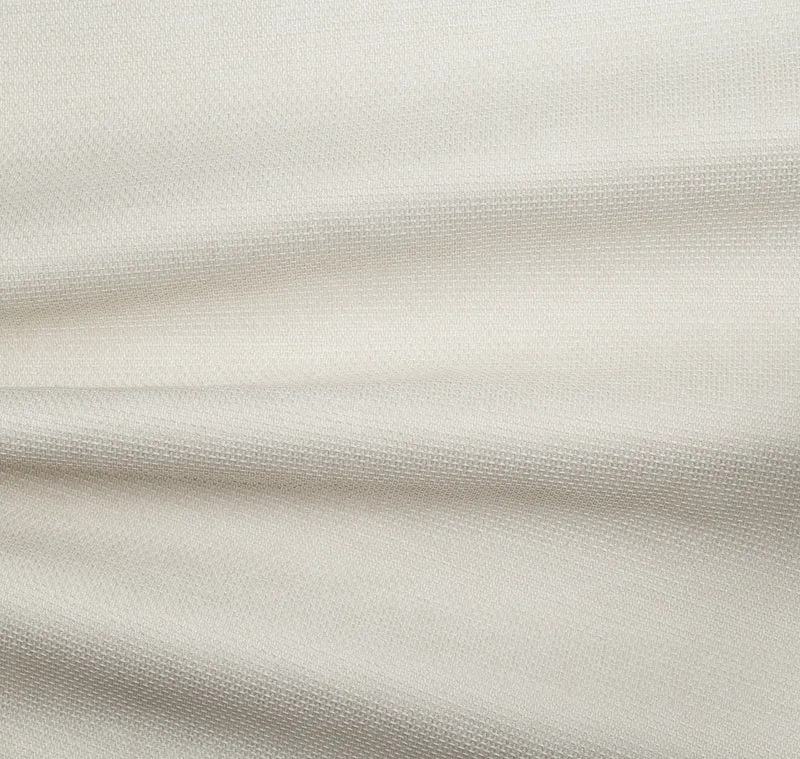 Canapé d'angle droit ESTER Tissu tramé et passepoil velours