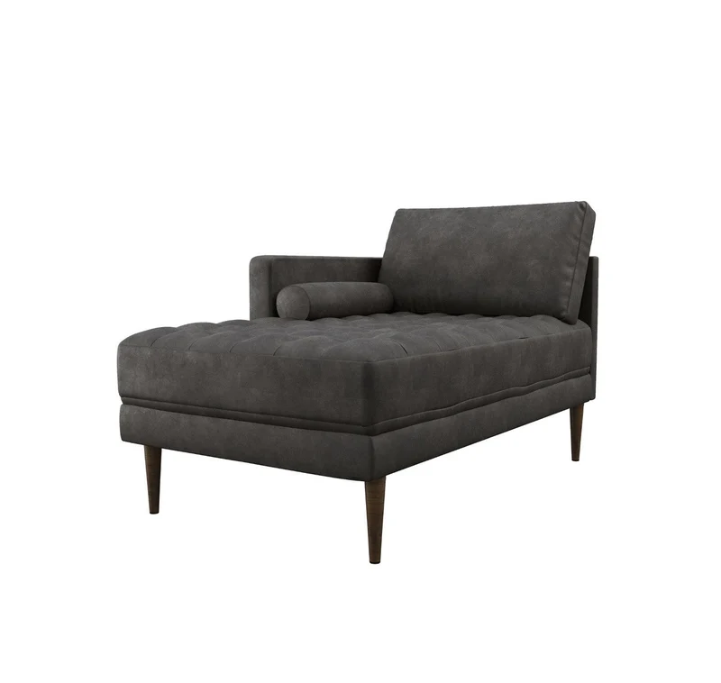 Méridienne gauche JAKOB Tissu vintage vieilli